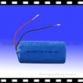 Rechargeable Lithium Ion Battery Pack 7.4V 1500mAh (18500)